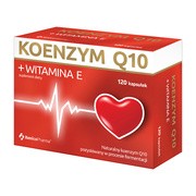 Koenzym Q10+witamina E, kapsułki, 120 szt.