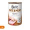 Zestaw 6 x Brit Paté & Meat Rabbit, karma mokra dla psów, królik, 400 g