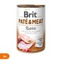 Zestaw 6 x Brit Paté & Meat Rabbit, karma mokra dla psów, królik, 400 g