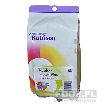 Nutrison Protein Plus, płyn odżywczy, 1000 ml, worek