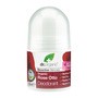 Dr.Organic Rose Otto, dezodorant w kulce z organicznym olejkiem różanym, 50 ml