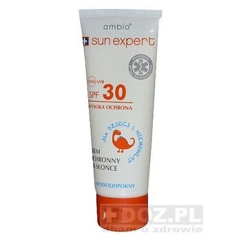 Ambio Sun Expert, krem ochronny dla dzieci, SPF 30, 75 ml