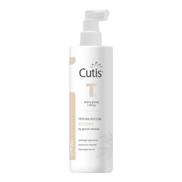 Cutis Cutis T trychologiczna wcierka na porost włosów, 150 ml