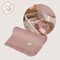 Lionelo Muslin Blanket, niemowlęcy kocyk muślinowy, Dusty Pink, 1 szt.