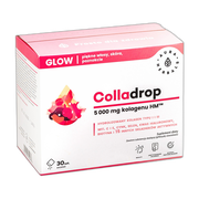 Colladrop Glow, kolagen 5000 mg, proszek, saszetki, 30 szt.