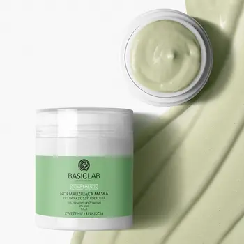BasicLab Complementis, normalizująca maska do twarzy, szyi i dekoltu, 50 ml
