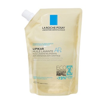 La Roche-Posay Lipikar, olejek myjący AP+ uzupełniający poziom lipidów, uzupełnienie, 400 ml