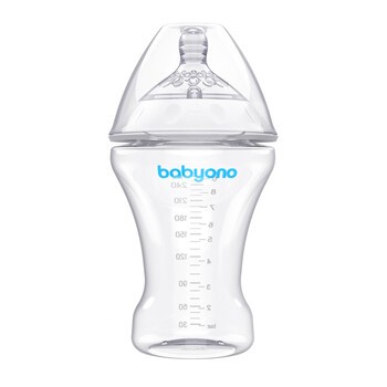 BabyOno, butelka antykolkowa, 260 ml, 1 szt.