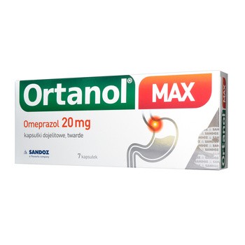 Ortanol Max, 20 mg, kapsułki dojelitowe, 7 szt.