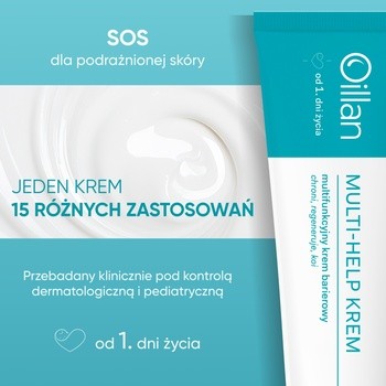 Oillan Multi-Help, multifunkcyjny krem barierowy, 50 ml