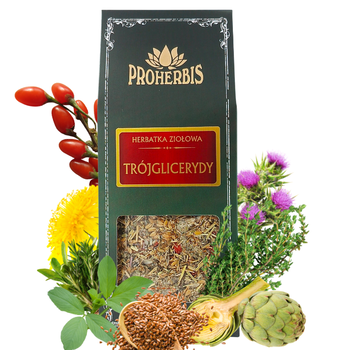 Proherbis Herbatka Ziołowa Tróglicerydy, susz, 120 g