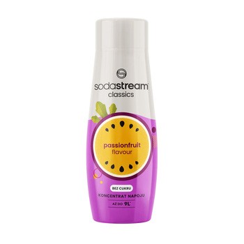 SodaStream, Syrop Passionfruit, koncentrat napoju, bez cukru, 440 ml