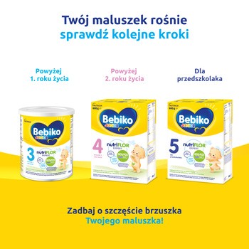 Bebiko 2 NUTRIflor Expert, mleko następne dla niemowląt, proszek, 6 m+, 700 g