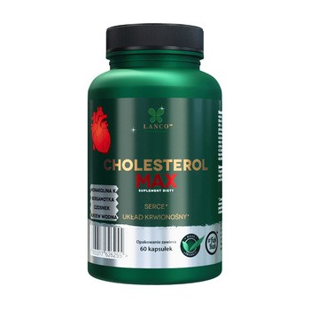 Lanco, Cholesterol Max, kapsułki, 60 szt.