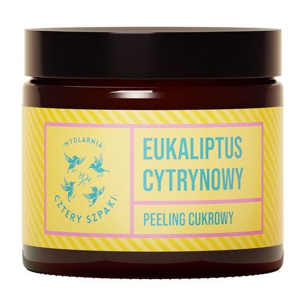 Cztery Szpaki Mydlarnia 4 Szpaki, Eukaliptus Zitrone, peeling Zucker, 250 ml