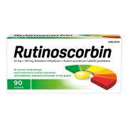 Rutinoscorbin, tabletki powlekane, 90 szt.