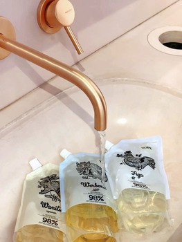 Yope Wanilia i Cynamon, mydło w płynie do rąk, zapas, 500 ml