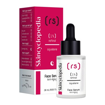 Skincyclopedia, serum anti-age z 1% retinolem i skwalanem, 30 ml