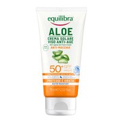 alt Equilibra Aloe, aloesowy krem przeciwsłoneczny SPF 50+ UVA/UVB, 75 ml