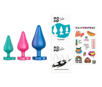 Romp Luster, zestaw korków analnych, 1 szt.