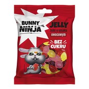 Bunny Ninja, żelki o smaku owocowym bez cukru, 75 g https://azcdn.doz.pl/image/d/product/b8ddccb9-scale-180x180.png