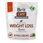 Brit Care Dog Hypoallergenic Weight Loss, hipoalergiczna karma dla dorosłych psów wszystkich ras z problemami z nadwagą, królik i ryż, 1 kg