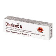 alt Dentinox N, 15% + 0,34% + 0,32%, żel na dziąsła, 10 g