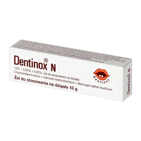 Dentinox N żel na dziąsła 10g [DENTINOX]