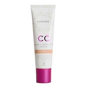 Lumene CC Color Correcting Cream, korygujący krem CC SPF 20, 1,75 (N), 30 ml