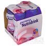 Nutridrink, płyn odżywczy o smaku truskawkowym, 4 x 200 ml