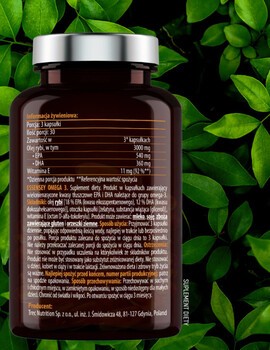 Essensey Omega 3, Serce mózg wzrok, kapsułki, 90 szt.