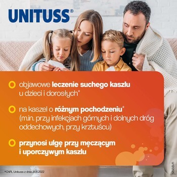 Unituss, 60 mg/10 ml, syrop, 120 ml