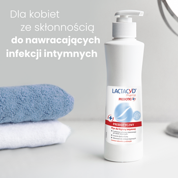 Lactacyd Pharma Prebiotic +, prebiotyczny płyn do higieny intymnej, 250 ml