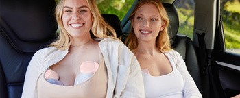 Momcozy S9 Pro, podwójny laktator, kolor różowy, 1 szt.