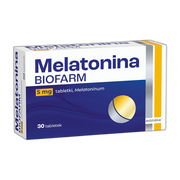 Melatonina Biofarm, 5 mg, tabletki, 30 szt.