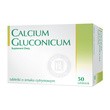 Calcium gluconicum, tabletki o smaku cytrynowym, 50 szt