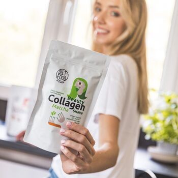 Diet-Food Women Beauty Collagen Shake Matcha, proszek, 200 g