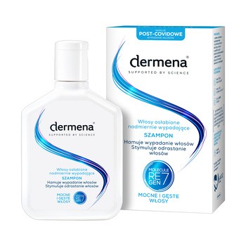 Dermena Hair Care, szampon hamujący wypadanie włosów, 200 ml