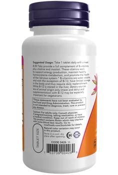 Now Foods Vitamin B-50, tabletki, 100 szt.
