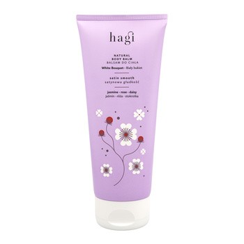 Hagi Biały Bukiet, naturalny balsam do ciała, 200 ml
