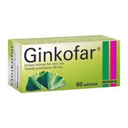 alt Ginkofar, 40 mg, tabletki powlekane, 60 szt.