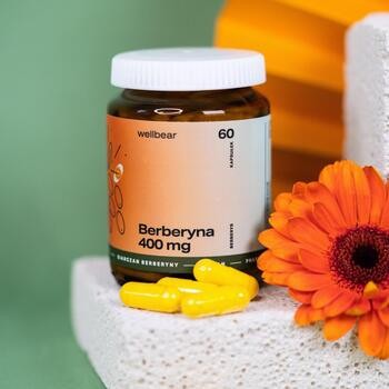 Wellbear Berberyna 400 mg, kapsułki, 60 szt.