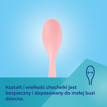 Canpol Babies, zestaw 3 pierwszych łyżeczek do karmienia, różowy, 1 szt.