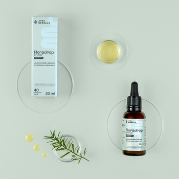 Aura Herbals Floradrop Protect, probiotyk, krople, 20 ml