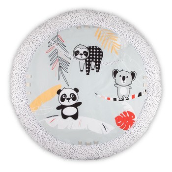 Canpol Babies, sensoryczna mata edukacyjna z lusterkiem BabiesBoo, 1 szt.