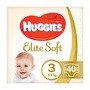 Huggies Elite Soft 3, pieluchy (5-9 kg), 40 szt.