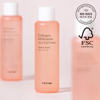 Trimay Collagen Idebenone, tonik-esencja ujędrniająca, 200 ml