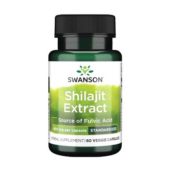 Swanson Shilajit extract, kapsułki, 60 szt.