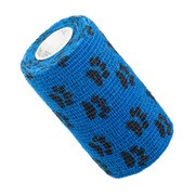 Vitammy Autoband, kohezyjny bandaż elastyczny, 10 cm x 4,5 m, psie łapki, 1 szt.        