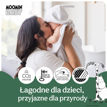 Muumi Baby Pants, pieluchomajtki, 6 (12-20 kg), 36 szt.